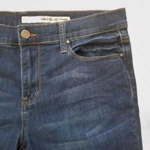 DKNY Dark Wash Straight Jeans size 8X30